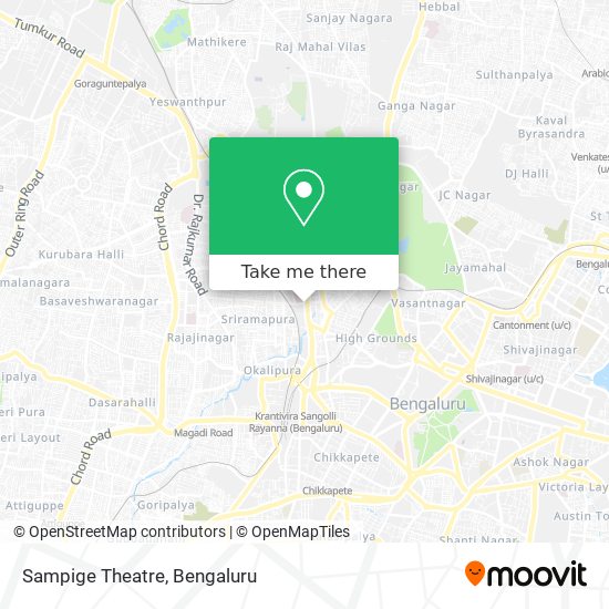 Sampige Theatre map