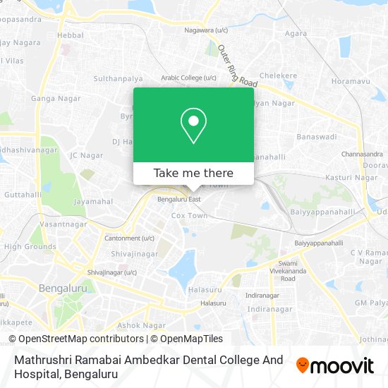 Mathrushri Ramabai Ambedkar Dental College And Hospital map