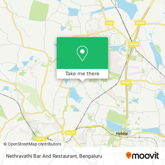 Nethravathi Bar And Restaurant map