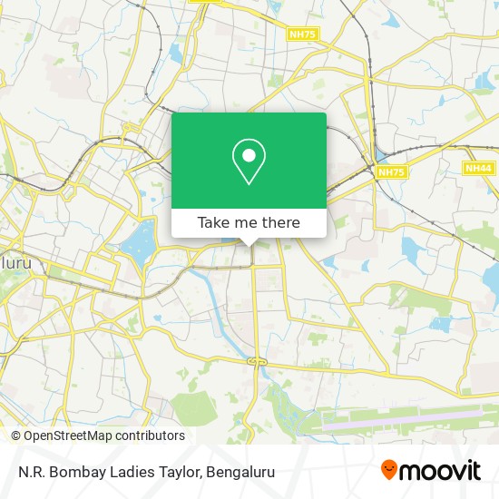 N.R. Bombay Ladies Taylor map