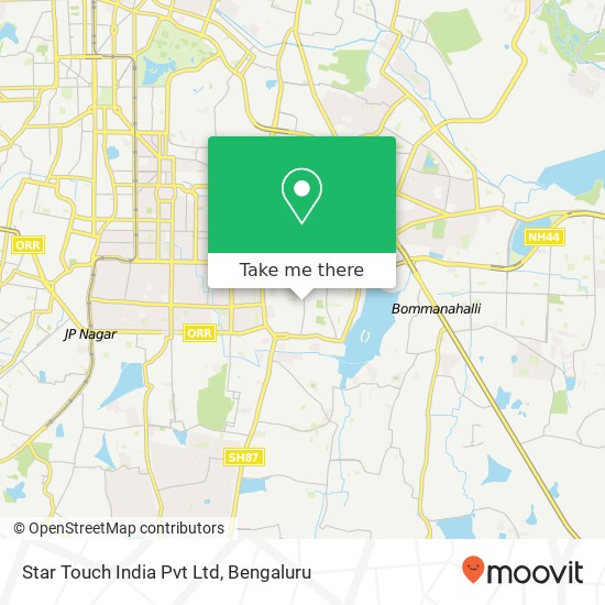 Star Touch India Pvt Ltd map