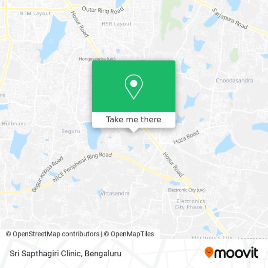 Sri Sapthagiri Clinic map