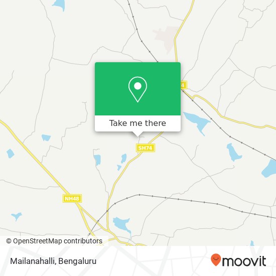 Mailanahalli map