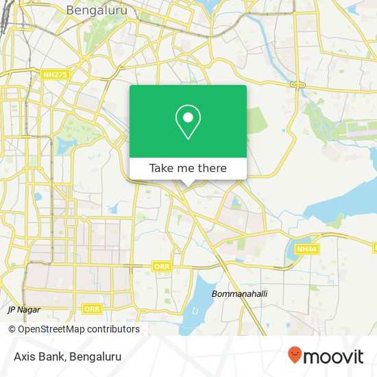 Axis Bank map