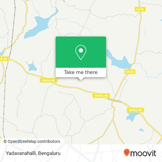 Yadavanahalli map
