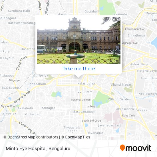 Minto Eye Hospital map