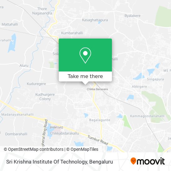Sri Krishna Institute Of Technology map