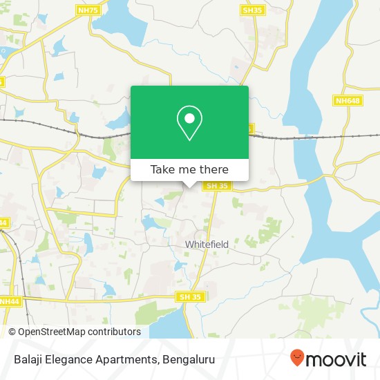 Balaji Elegance Apartments map