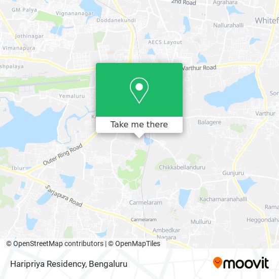 Haripriya Residency map