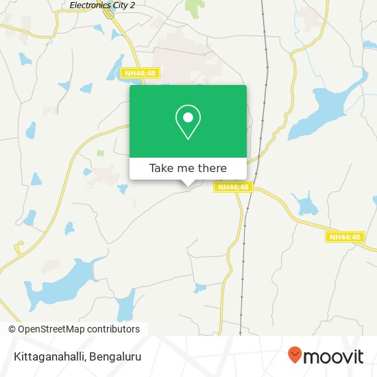 Kittaganahalli map