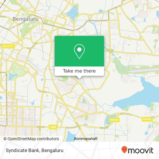 Syndicate Bank map