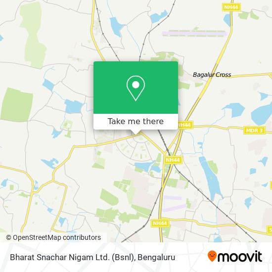 Bharat Snachar Nigam Ltd. (Bsnl) map