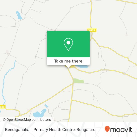 Bendiganahalli Primary Health Centre map