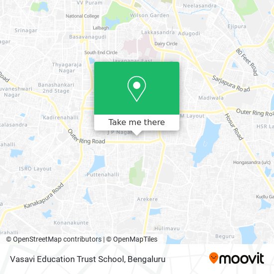 Vasavi Education Trust School map