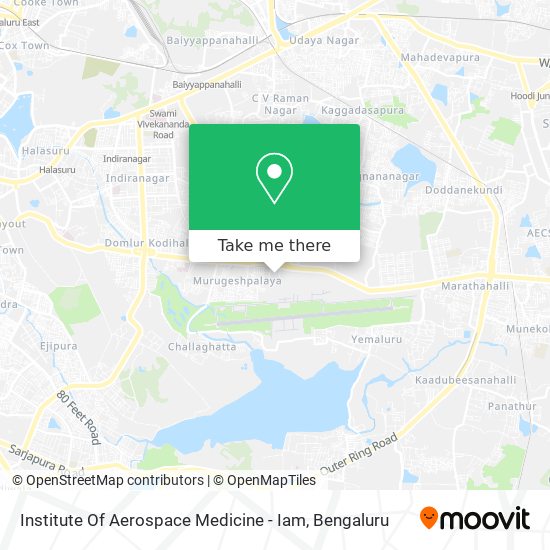 Institute Of Aerospace Medicine - Iam map