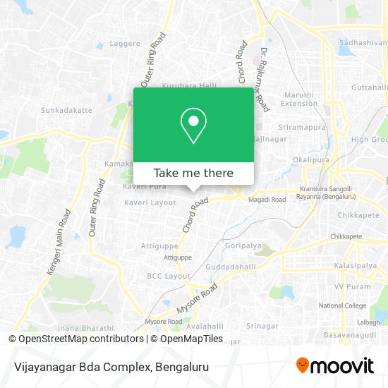 Vijayanagar Bda Complex map
