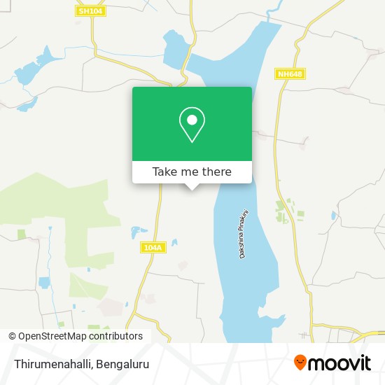Thirumenahalli map