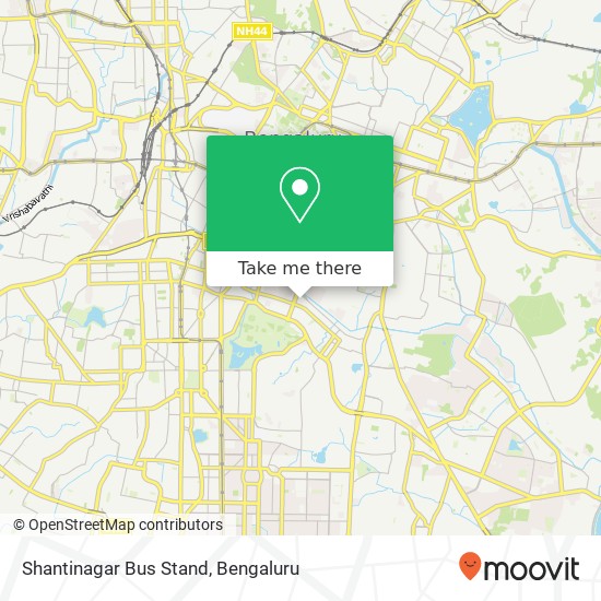 Shantinagar Bus Stand map