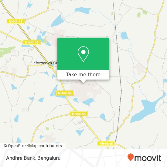 Andhra Bank map