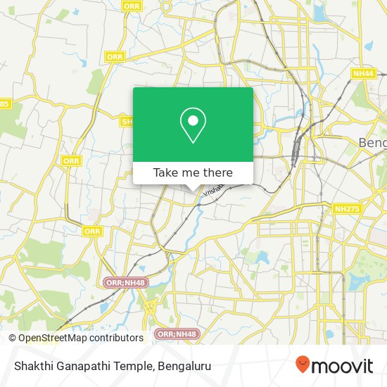 Shakthi Ganapathi Temple map