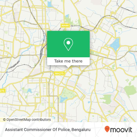 Assistant Commissioner Of Police map