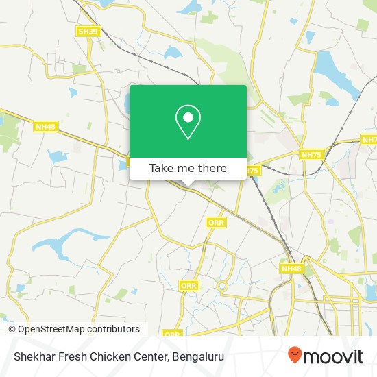 Shekhar Fresh Chicken Center map