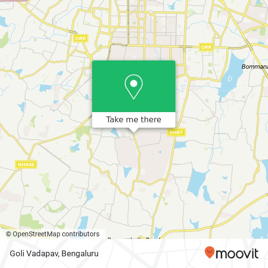 Goli Vadapav map