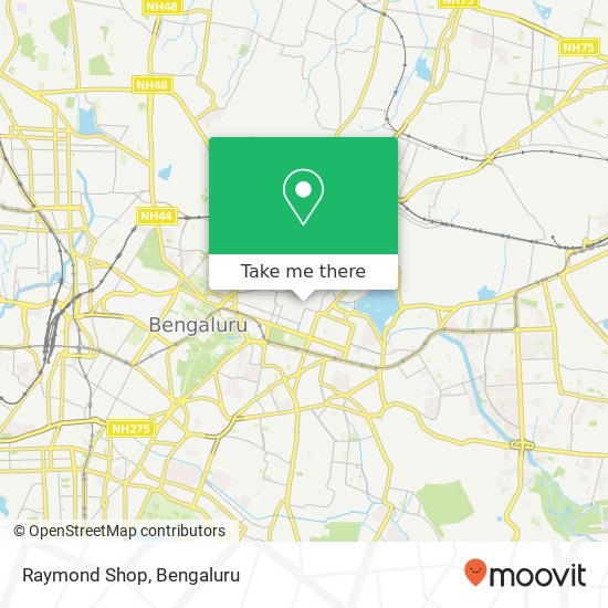 Raymond Shop map