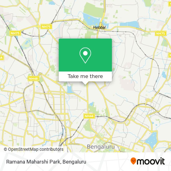 Ramana Maharshi Park map