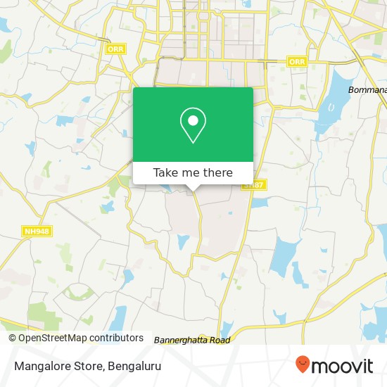 Mangalore Store map