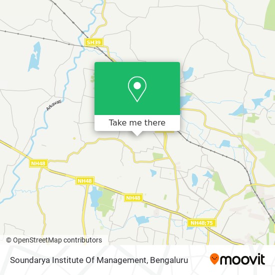Soundarya Institute Of Management map