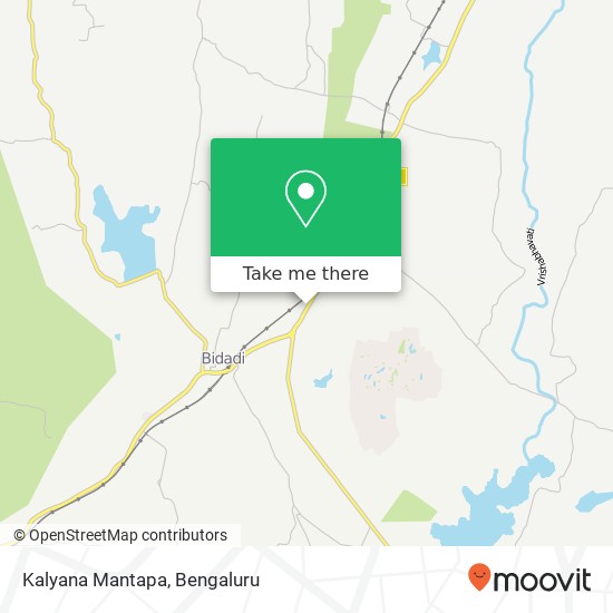 Kalyana Mantapa map