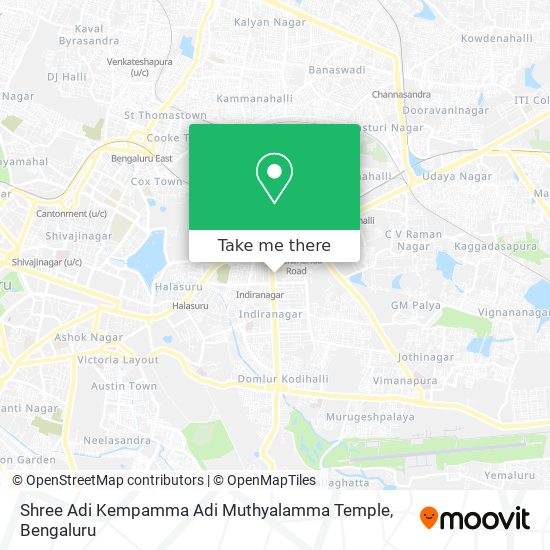 Shree Adi Kempamma Adi Muthyalamma Temple map