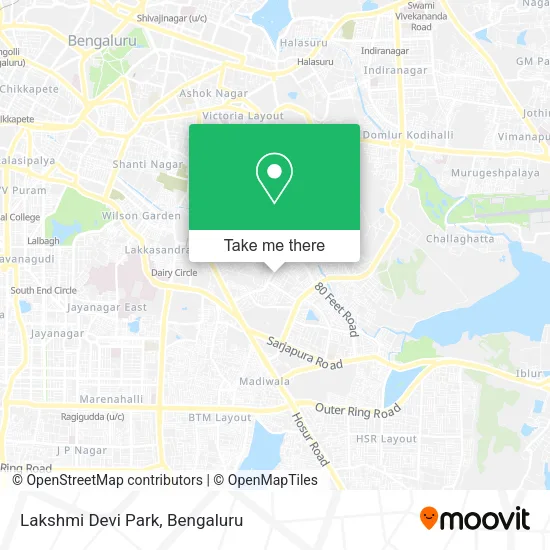 Lakshmi Devi Park map
