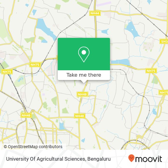 University Of Agricultural Sciences map