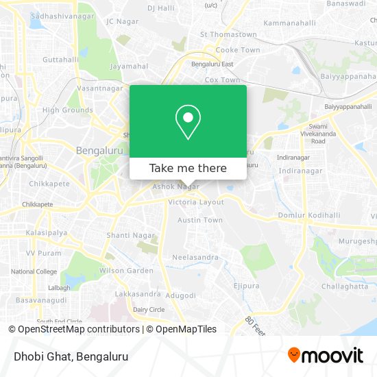 Dhobi Ghat map