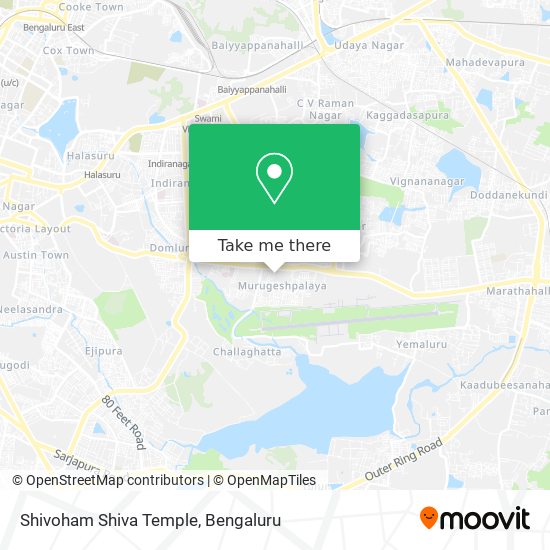 Shivoham Shiva Temple map