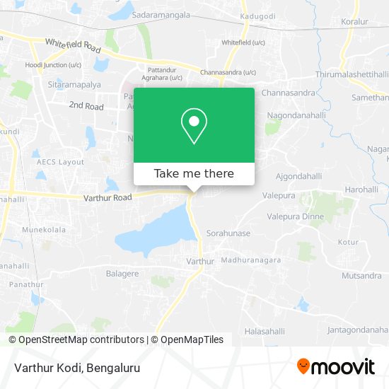 Varthur Kodi map