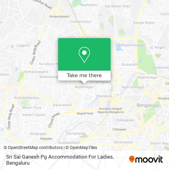 Sri Sai Ganesh Pg Accommodation For Ladies map