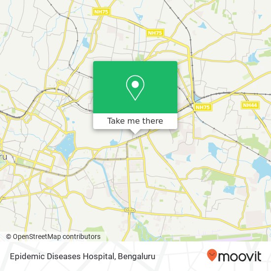 Epidemic Diseases Hospital map