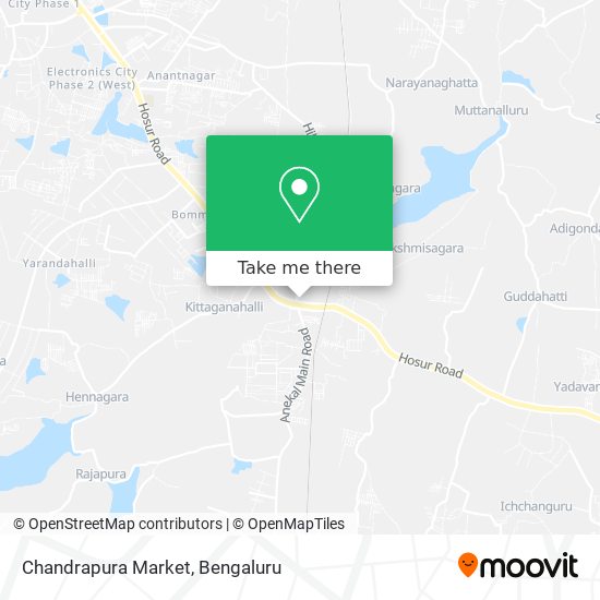 Chandrapura Market map