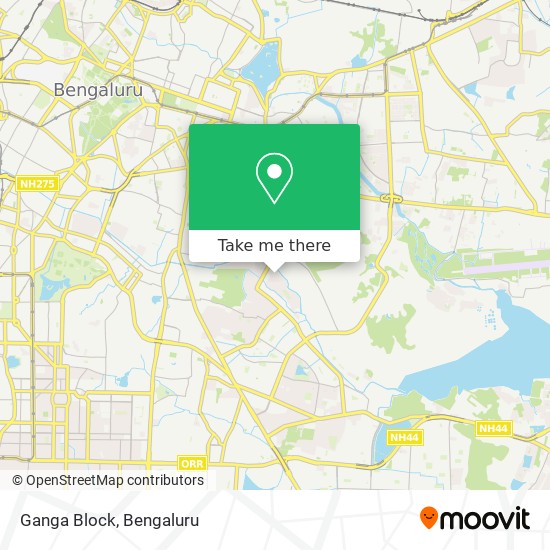 Ganga Block map