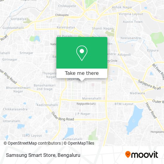 Samsung Smart Store map