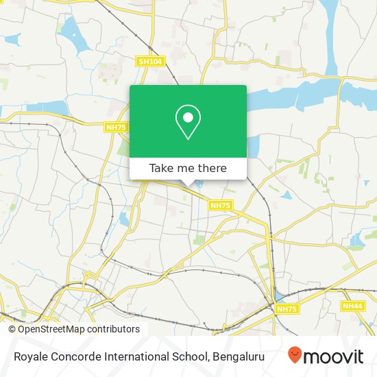 Royale Concorde International School map