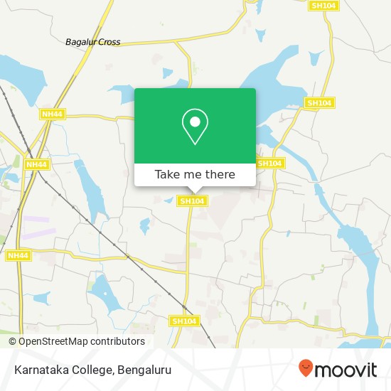 Karnataka College map