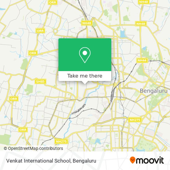 Venkat International School map