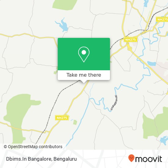 Dbims.In Bangalore map