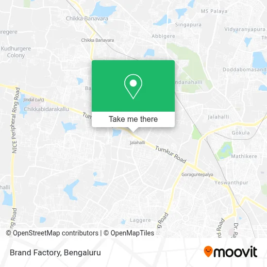 Brand Factory map