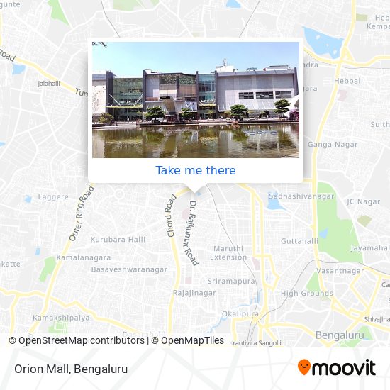 Orion Mall map