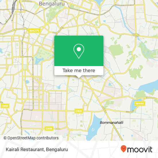 Kairali Restaurant map